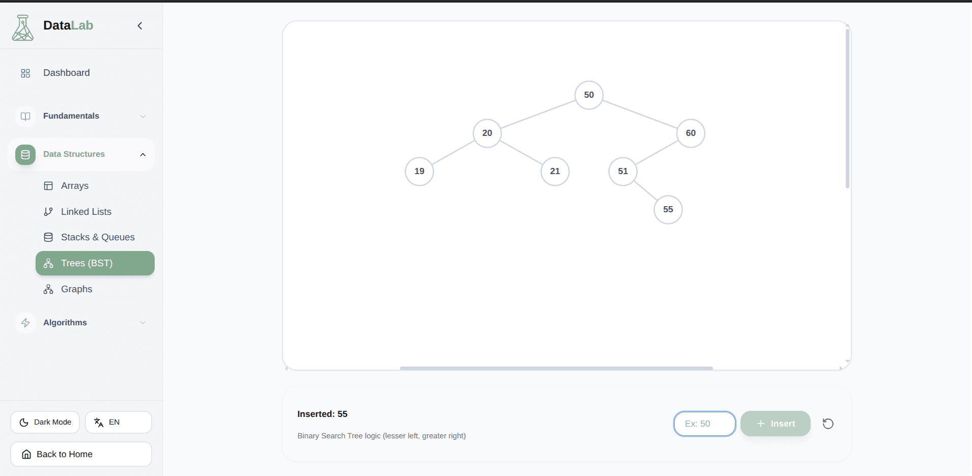 DataLab – Learn Data Structures Visually - 3